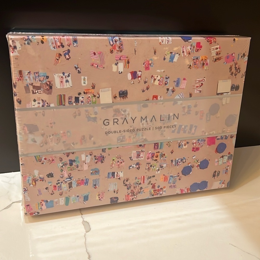 Gray Malin Double Sided 500 Piece Puzzle  New Sealed